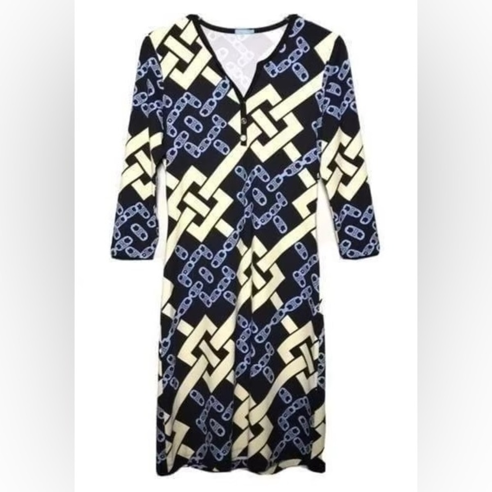 J. McLaughlin Henley Chain Dress Small